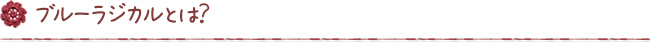 ブルーラジカルとは？